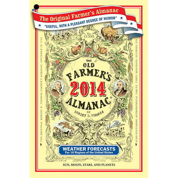 2014 Old Farmer's Almanac Weather Snow Bitter Cold Sep 10 The Old