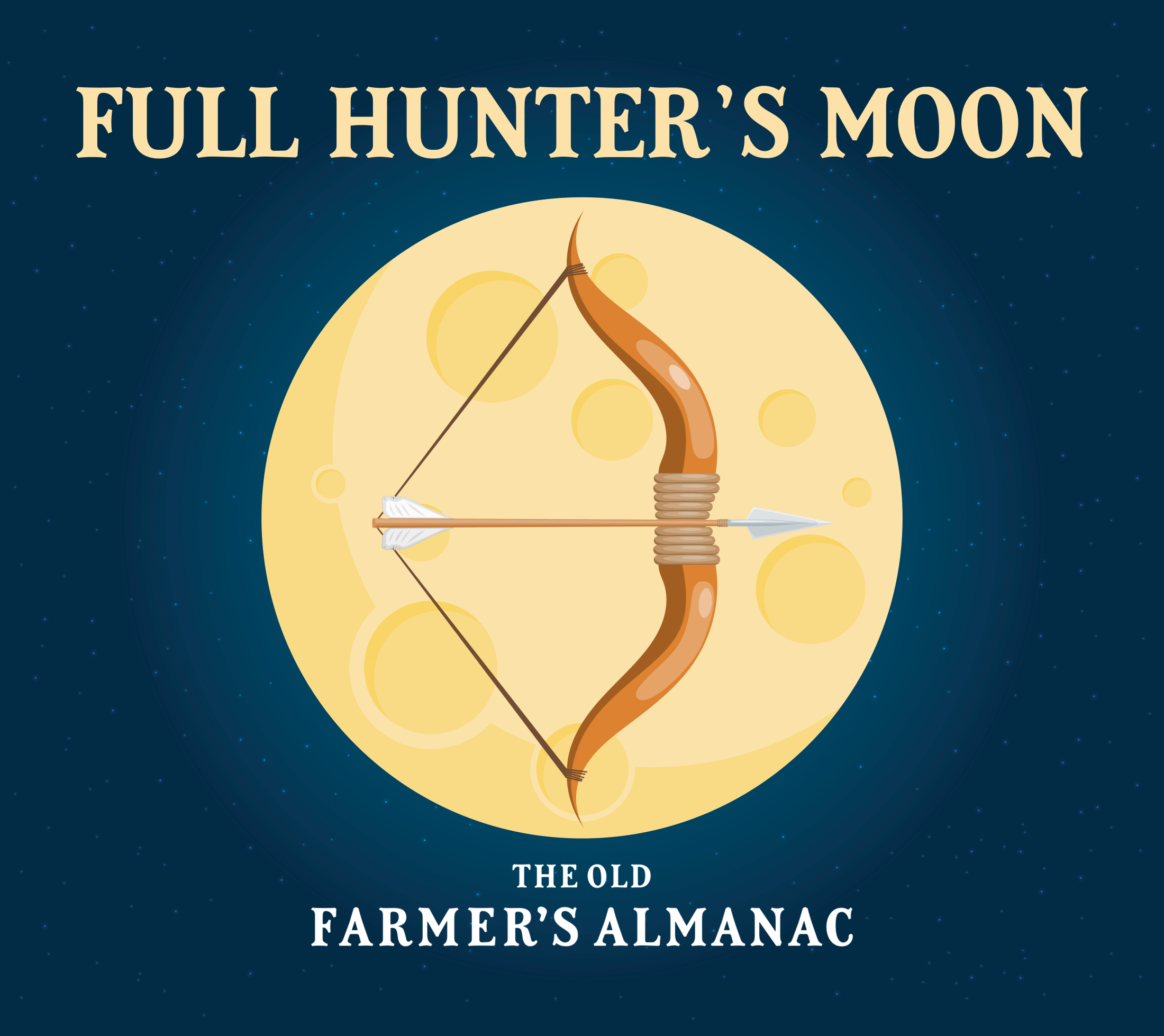 Full Moon In October Hunter S Blue Moon On Halloween The Old Farmer S Almanac