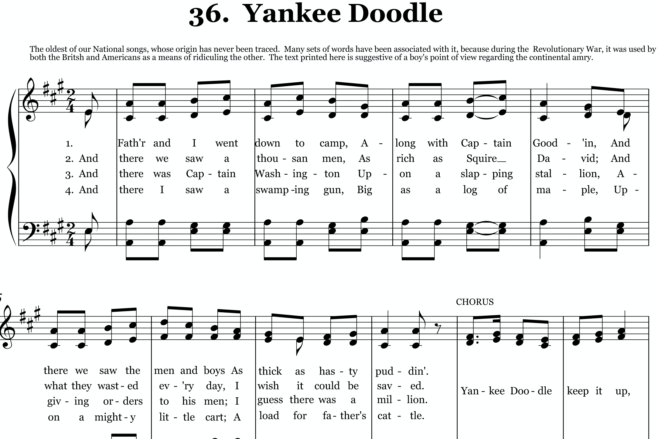 What Does The Song Yankee Doodle Dandy Really Mean - EduForKid.