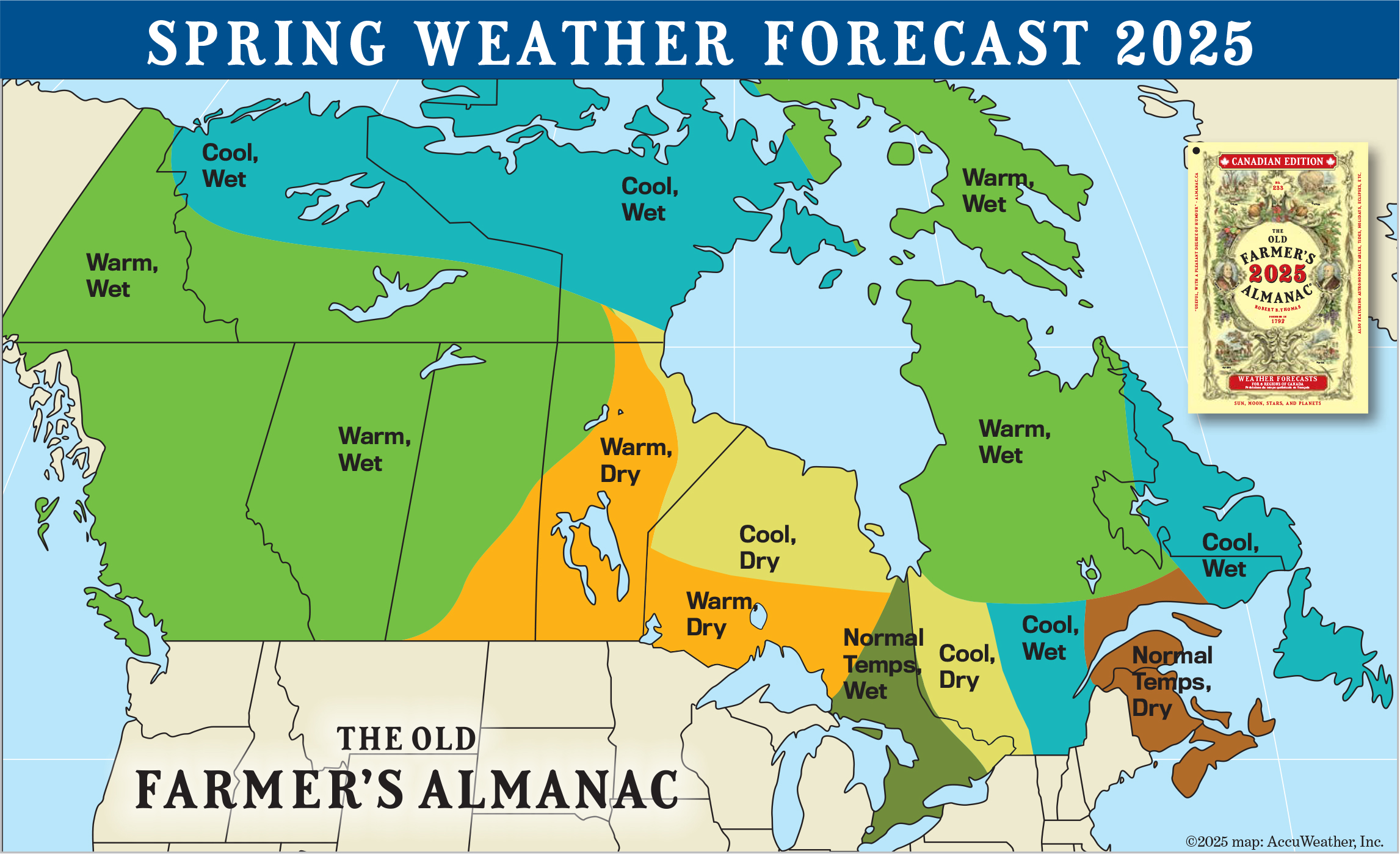 Canada Spring Forecast 2025