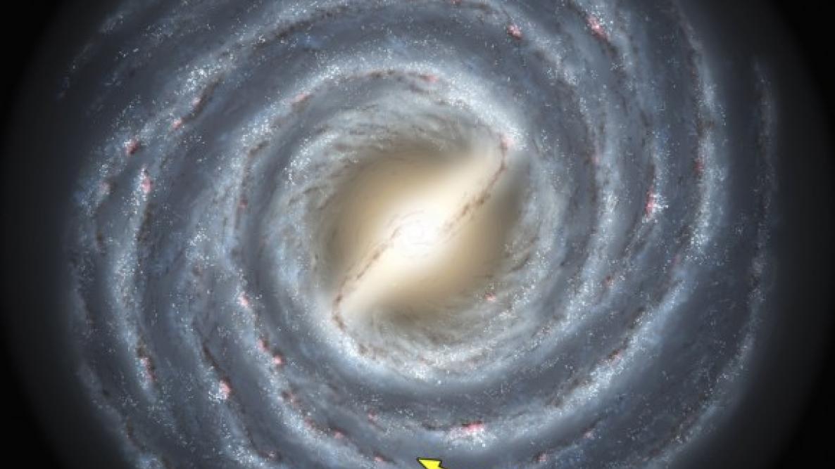 our galaxy is a spiral galaxy