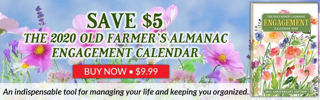 The 2020 Old Farmer's Almanac Engagement Calendar