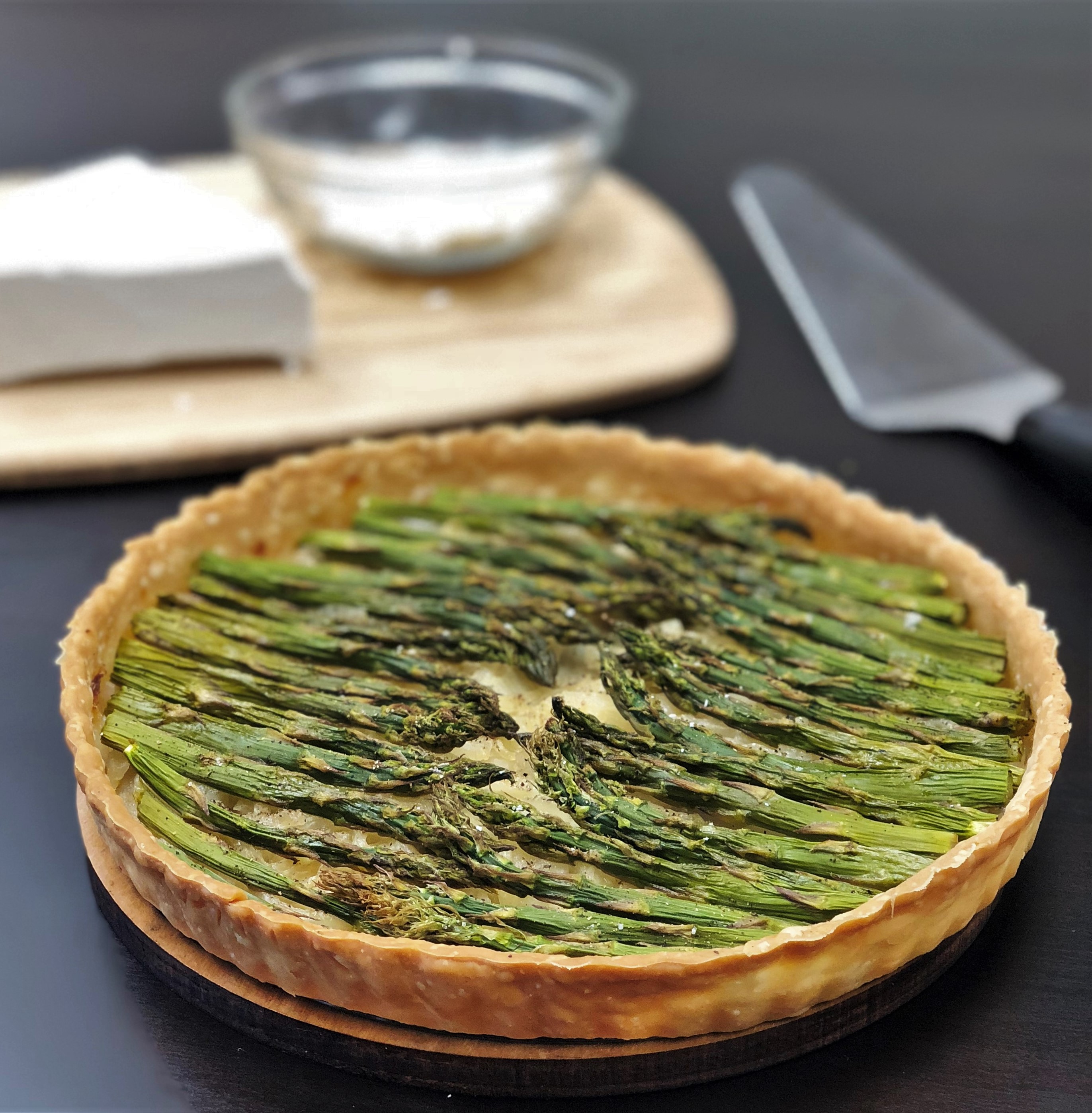 Asparagus Tart Recipe Old Farmer s Almanac 