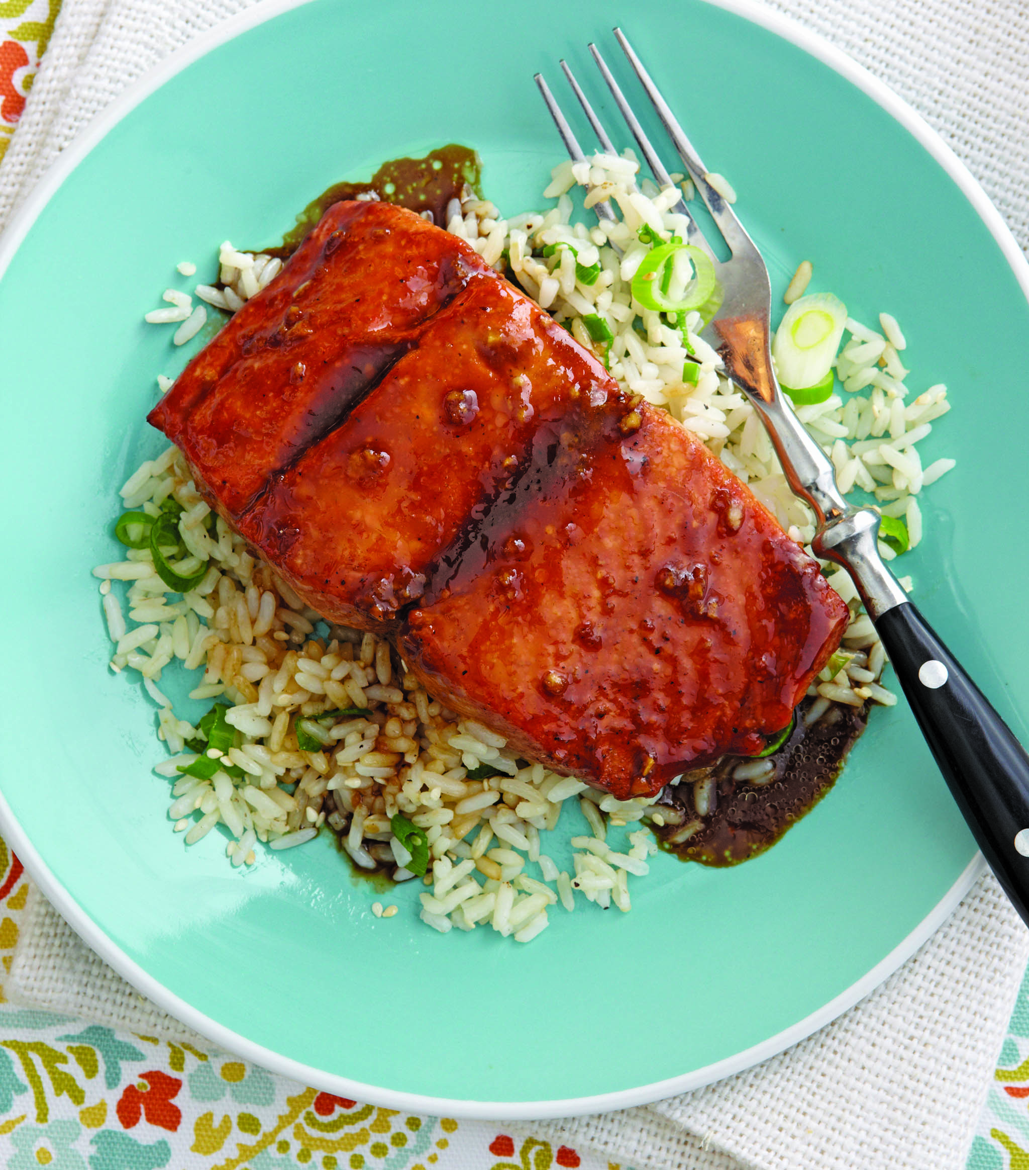 Bourbon And Brown Sugar Glazed Salmon Recipe Old Farmer S Almanac