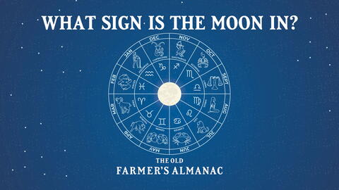 What Zodiac Sign Is the Moon In Today Almanac