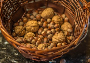 basket of nuts